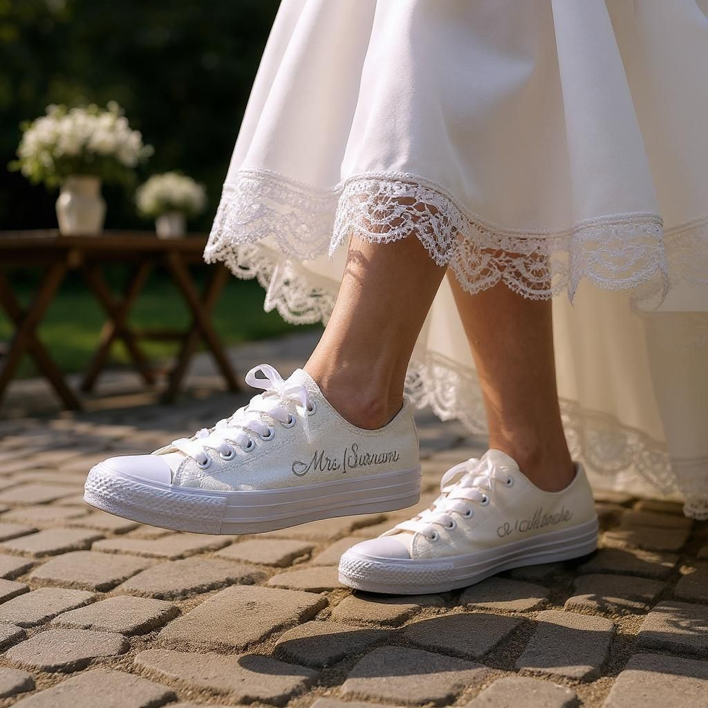 Custom Wedding Converse