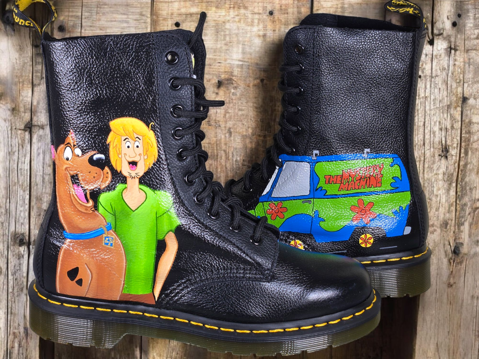 Scooby doo Martens – SparklesByCharlie - Main Image