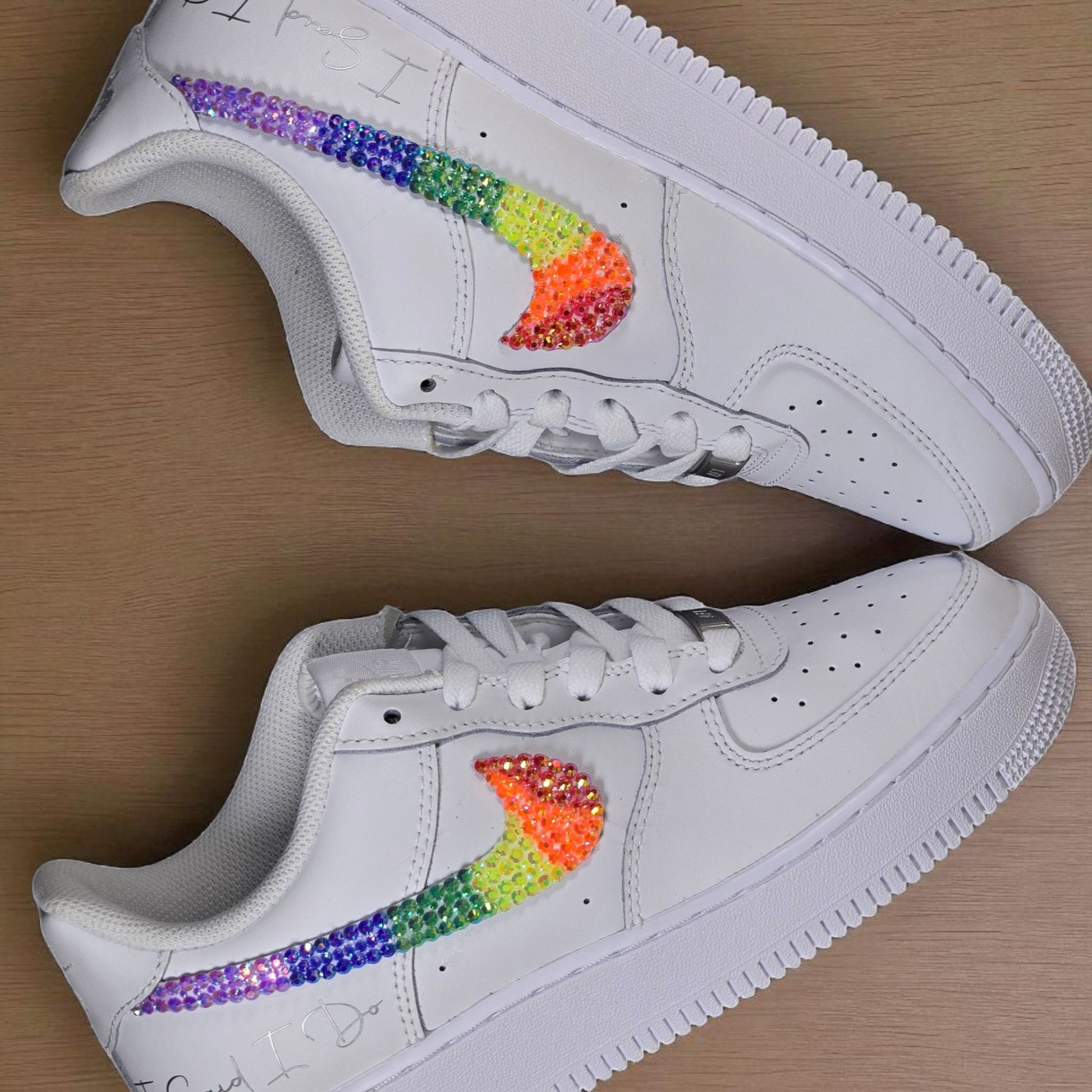 Pride custom Nike Air Force 1's