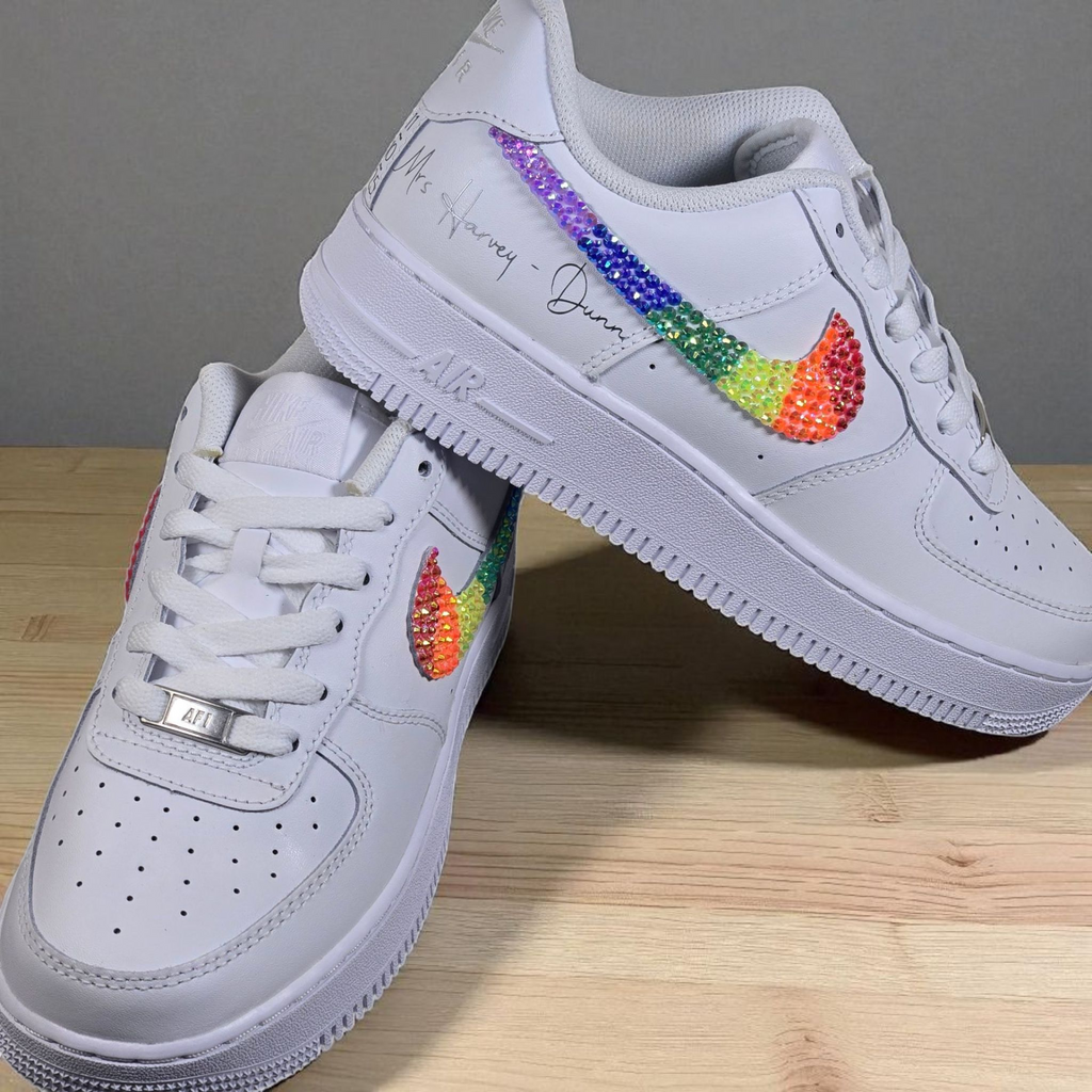 Pride custom Nike Air Force 1's