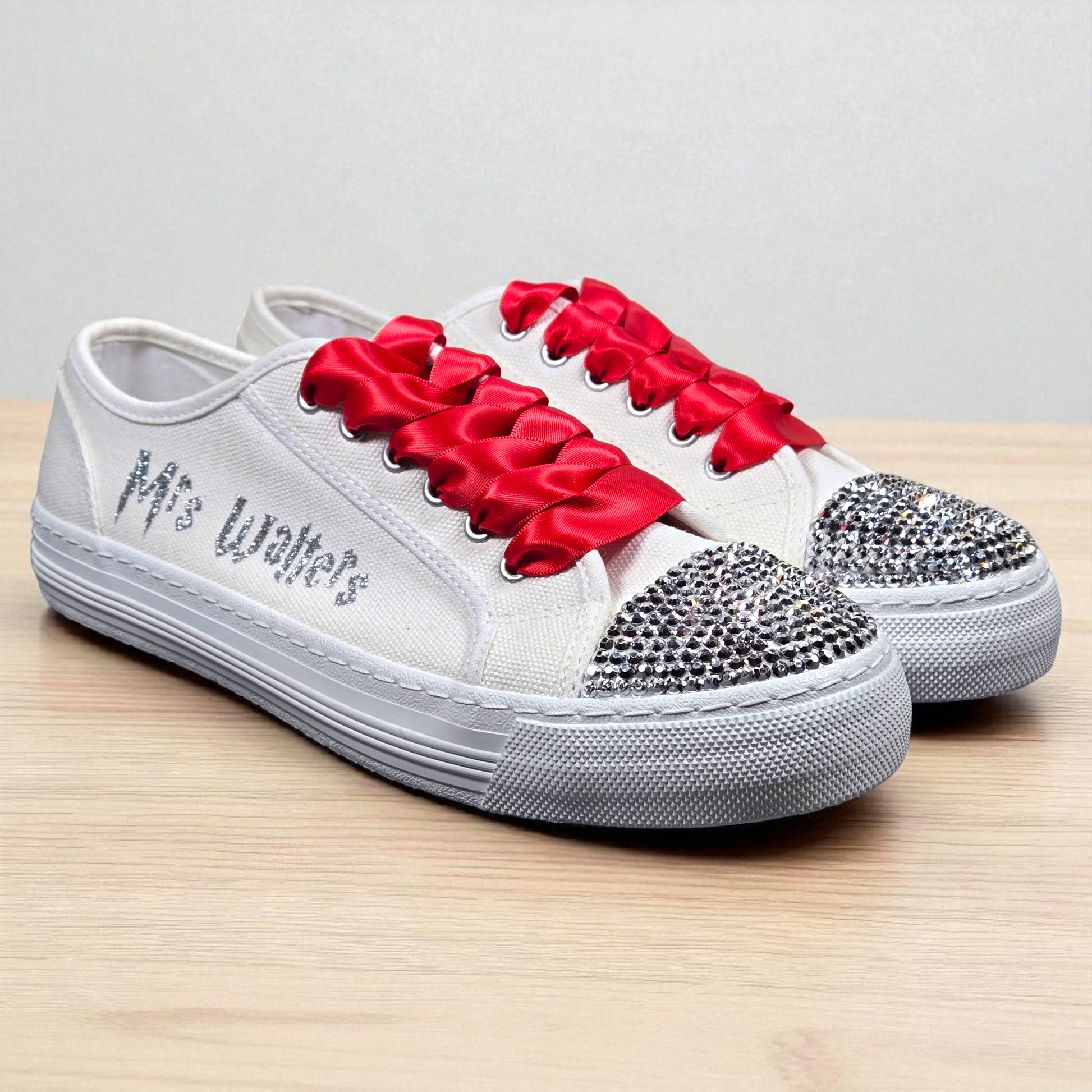 Custom Wedding Sneakers – Enchanted Bridal Shoes Inspired by Magic